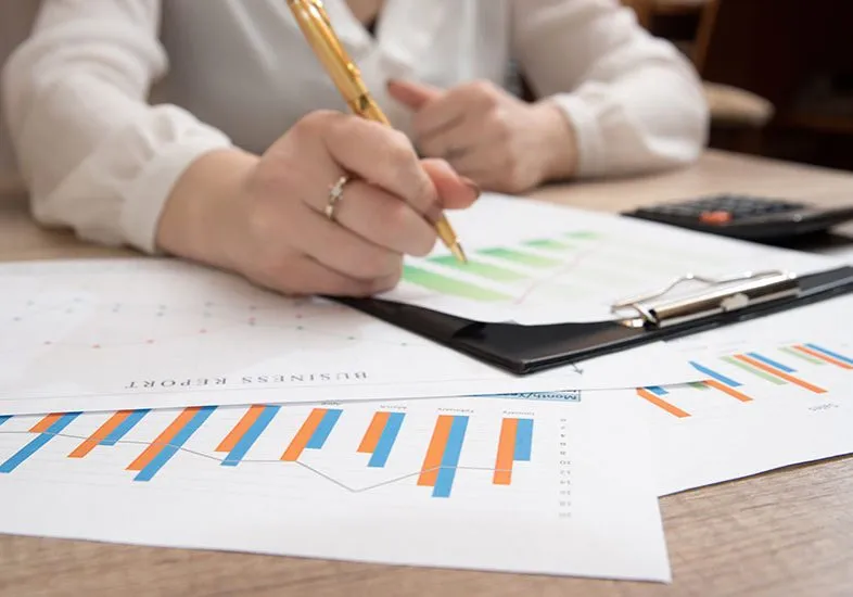 Reviewing portfolio reports